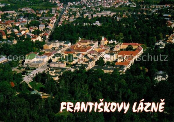 Frantiskovy Lazne Fliegeraufnahme