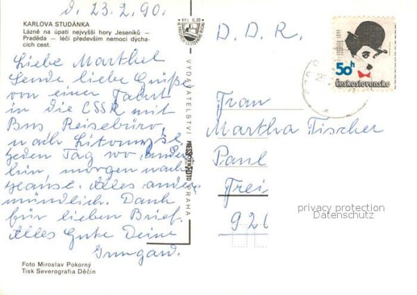 Karlova Studanka Kurhotel Sanatorium Winterlandschaft Al – Bild 2