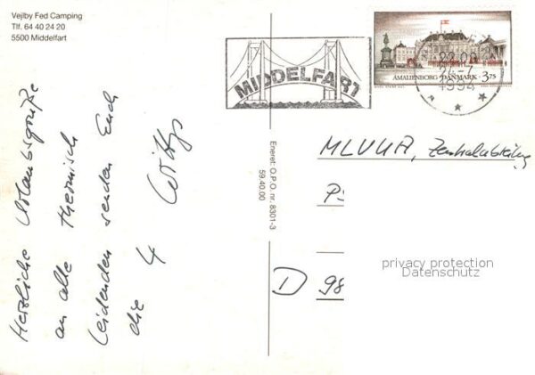 Middelfart Vejlby Fed Camping Fliegeraufnahme – Bild 2