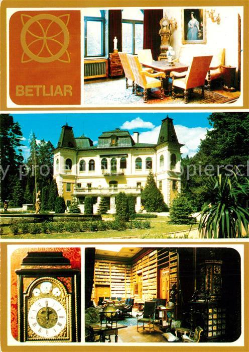 Betliar Kastief Schloss Innenräume Uhr