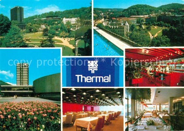 Karlovy Vary Thermalbad Sanatorium Restaurant Stadtp