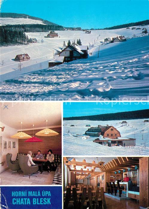 Mala Upa Krkonose Landschaftspanorama Riesengebi