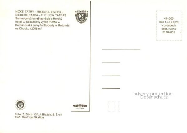 Nizke Tatry Berghotels Niedere Tatra Skilift Tropfs – Bild 2