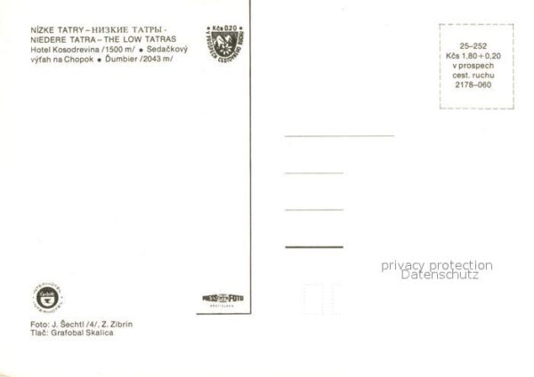 Nizke Tatry Berghotel Restaurant Sessellift Landsch – Bild 2