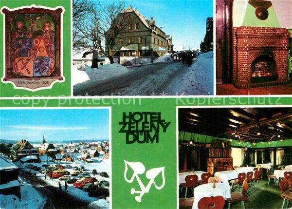 Bozi Dar Gottesgab Hotel Zeleny dum Krusne Hory Erzgebirge