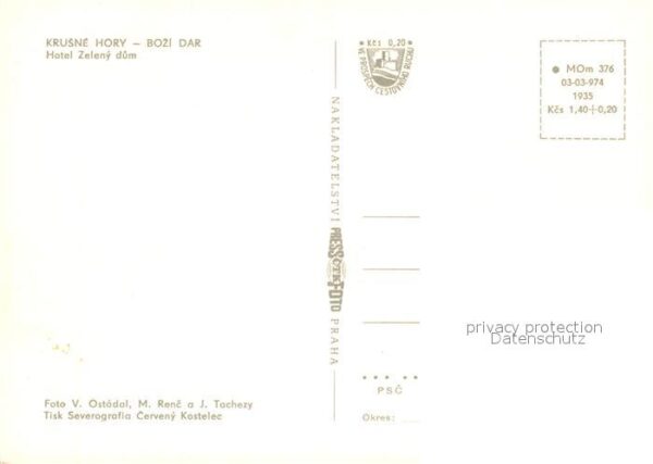 Bozi Dar Gottesgab Hotel Zeleny dum Krusne Hory Erzgebirge – Bild 2