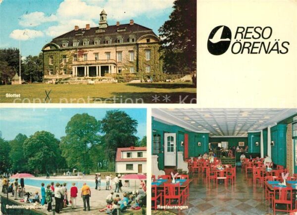 Glumsloev Örenäs Slottet Restaurangen Swimming Po