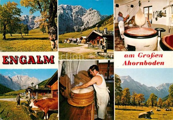 Engalm Käserei Landschaftspanorama Grosser Aho