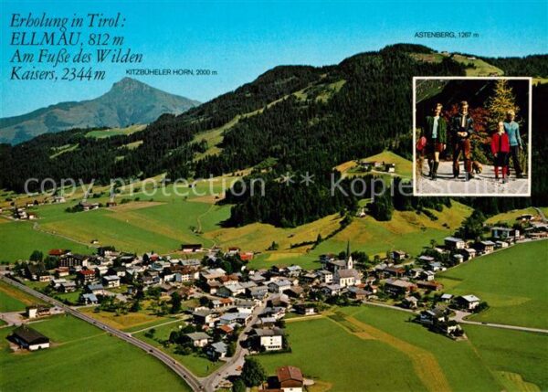 Ellmau Tirol Fliegeraufnahme