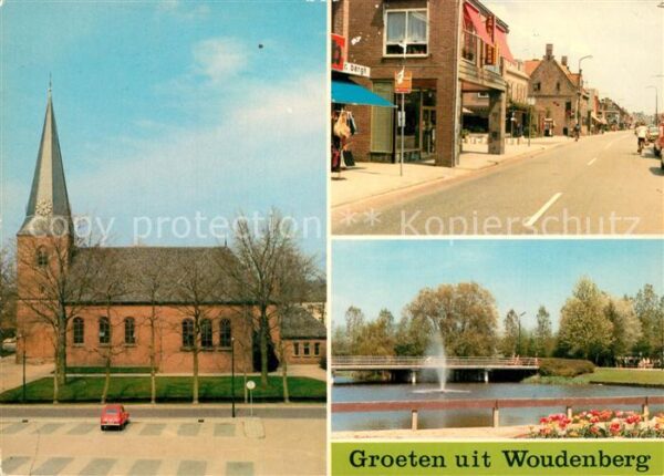 Woudenberg Ned Herv Kerk Voorstraat Wipperveldbrug