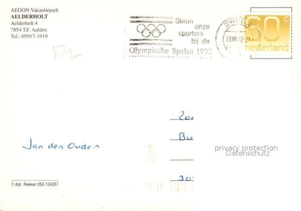 Aalden Aegon Vakantiepark Aelderholt Schwimmba – Bild 2