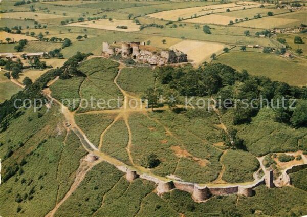 Cheshire Beeston Castle Air view