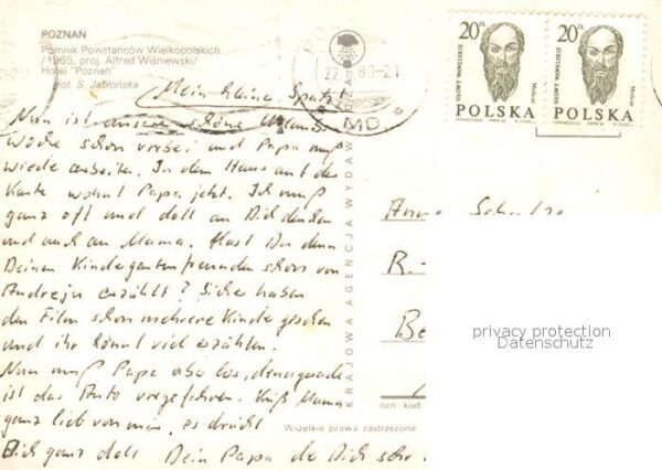 Poznan Posen Pomnik Powstancow Wielkopolskich – Bild 2