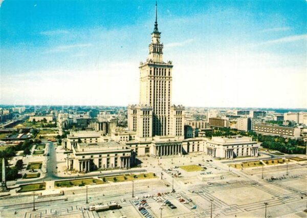 Warszawa Palac Kultury i Nauki