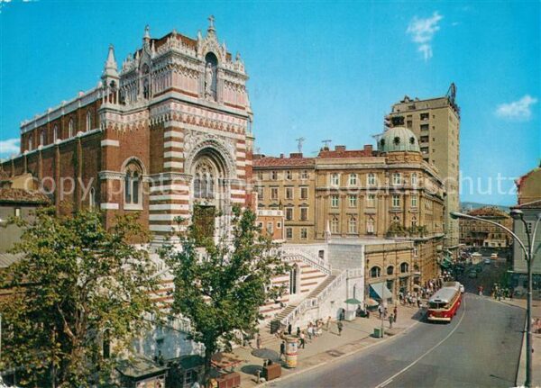 Rijeka Fiume Teilansicht