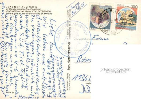 Voeran Verano Leadner Alm – Bild 2