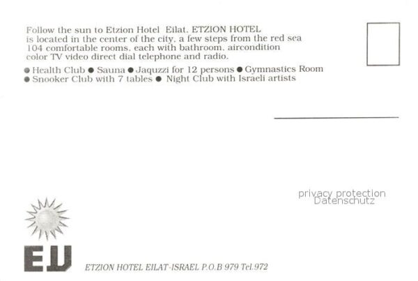 Eilat Eilath Israel Etzion Hotel Pool – Bild 2