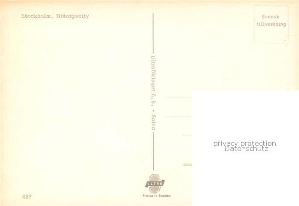 Stockholm Hötorgscity Fliegeraufnahme – Bild 2