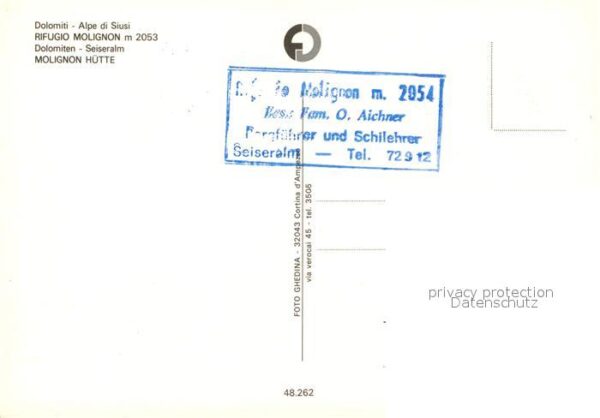 Seiser Alm Dolomiten Molignon Hütte – Bild 2