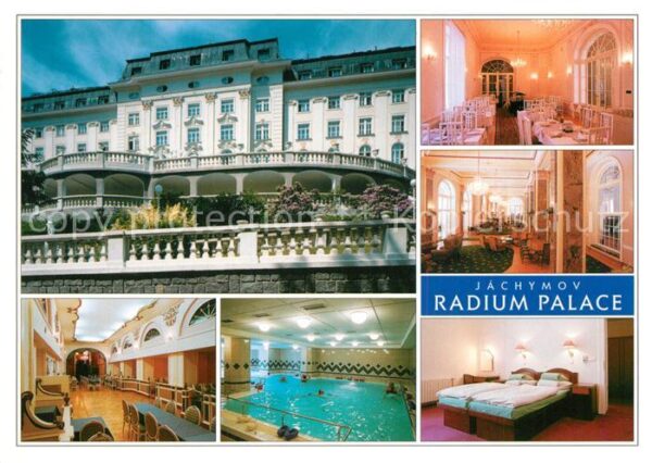 Jachymov Radium Palace Gasträume Hallenbad Zimme