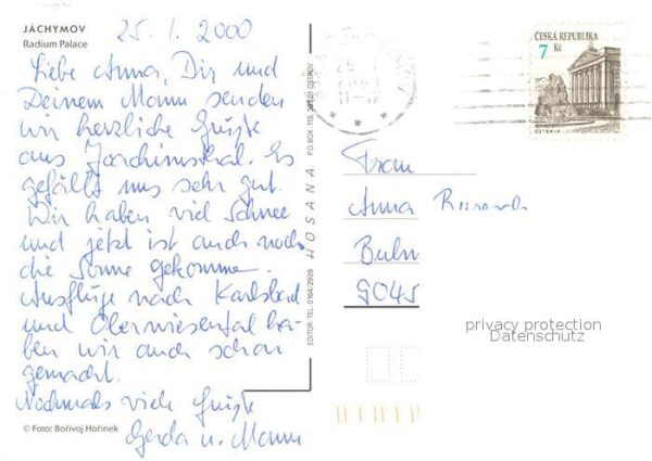 Jachymov Radium Palace Gasträume Hallenbad Zimme – Bild 2