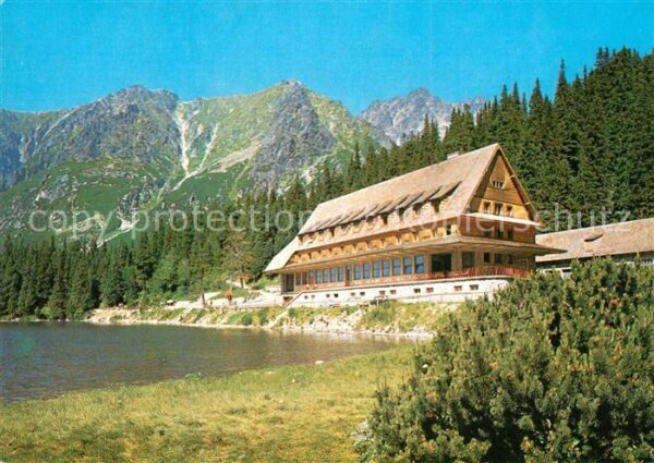Vysoke Tatry Chata kpt Moruvku pri Papradskom pese