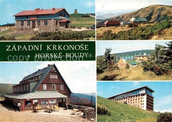Krkonose Vrbatova bouda Dvoracka Jestrabi boudy