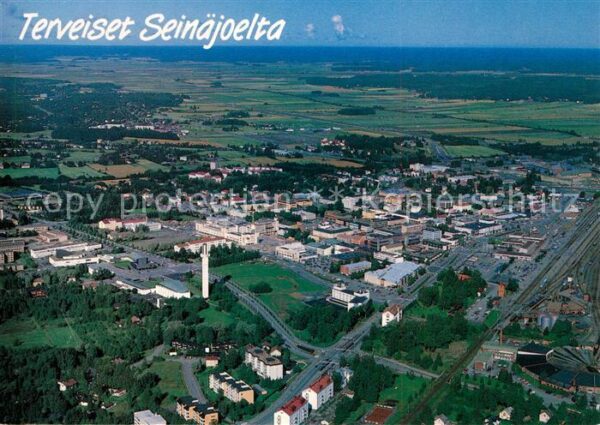 Seinaejoelta Terveiset Fliegeraufnahme