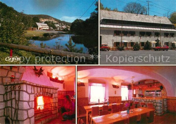 Mikulov Nikolsburg Suedmaehren Horska Chata Cepin Kamin Gaststube