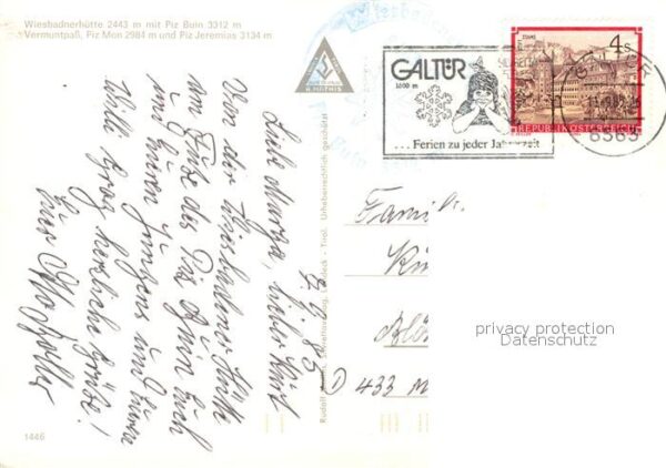 Wiesbadener Huette Vermuntpass Piz Mon und Piz Jeremias – Bild 2