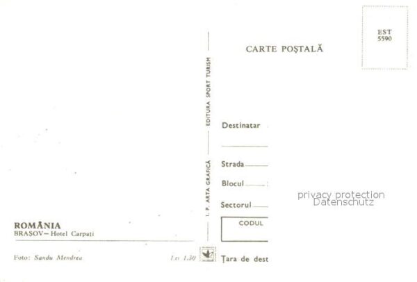 Brasso Brasov Kronstadt Hotel Carpati – Bild 2
