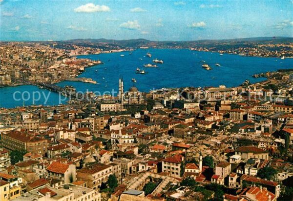 Istanbul Constantinopel Fliegeraufnahme