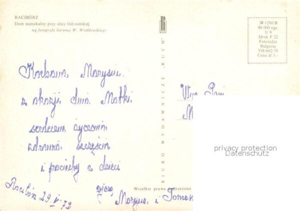Raciborz Dom mieszkalny przy Odrzanskie – Bild 2