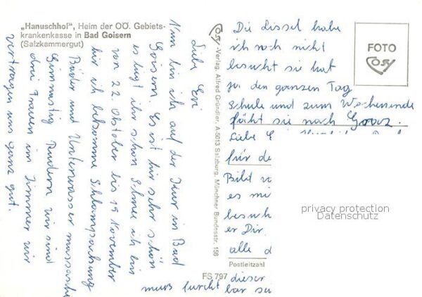 Bad Goisern Salzkammergut Hanuschhof Heim der OÖ Gebietskrankenka – Bild 2