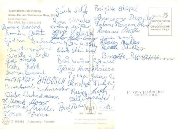Maria Alm Steinernen Meer Jugendheim Joh Herzog – Bild 2