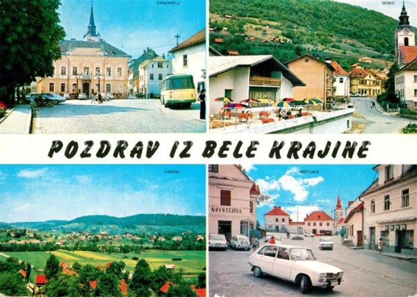 Bele Krajine Teilansichten Panorama