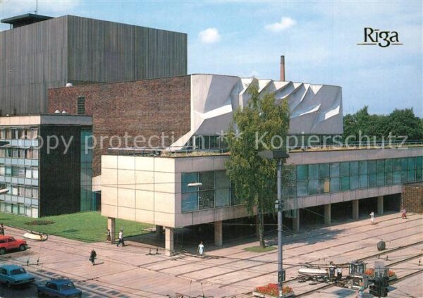 Riga Lettland Rainis Academie Art Theatre
