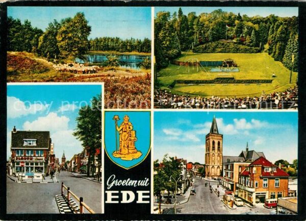 Ede Netherlands Teilansichten