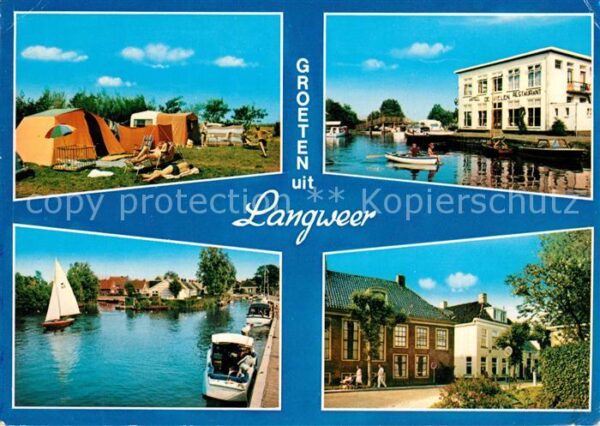 Langweer Camping Hotel Bootsanleger