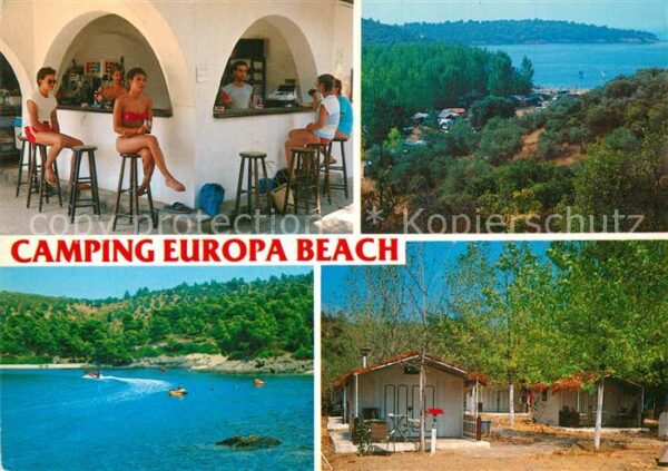 Thessaloniki Halkidi Sithonia Camping Europa Beach B