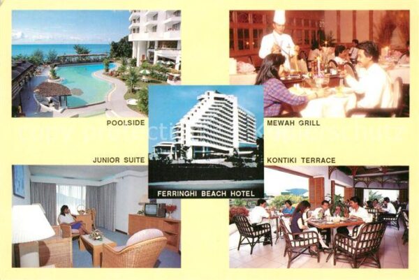 Penang The Ferringhi Beach Hotel Poolside Mewa