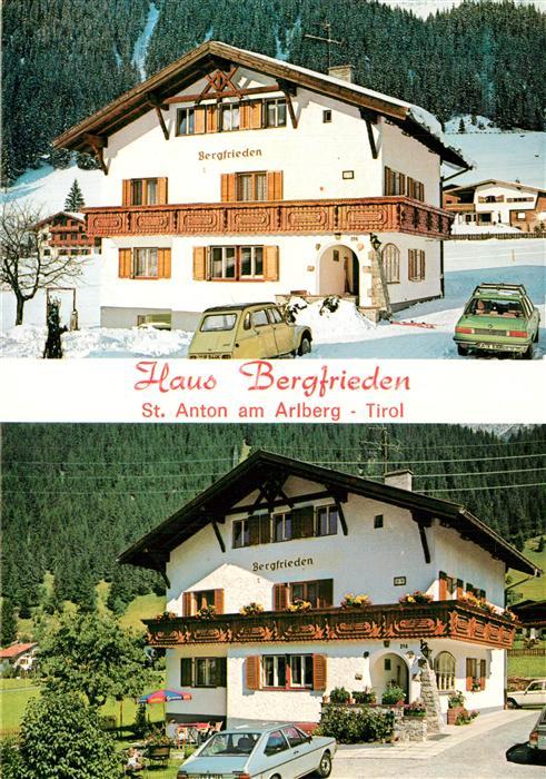 St Anton Arlberg Haus Bergfrieden