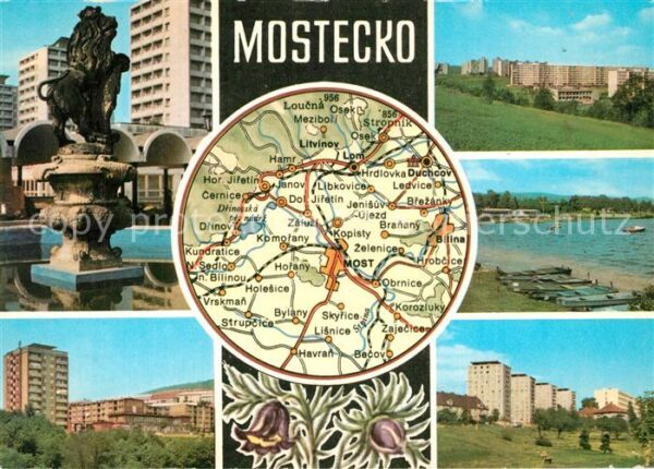 Most Bruex Czechia Sidliste dr Smerala Drinov Mezibori Lit