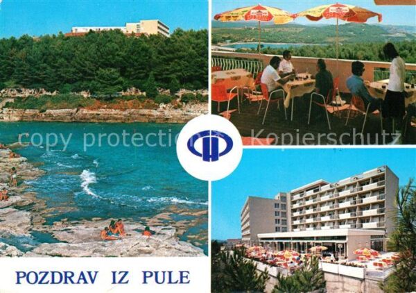Pola Pula Croatia Hotel Pula Terrasse Panorama