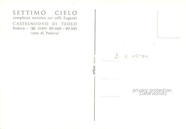 Padova Castelnuovo di Teolo Terrasse Bühne Gas – Bild 2