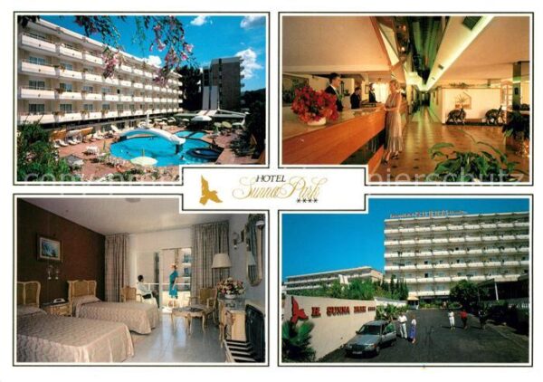Paguera Mallorca Islas Baleares Hotel Sunna Park Rezeption Zimmer
