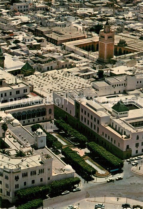 Tunis Place du Gouvernement Fliegeraufnahme
