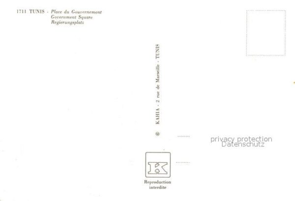 Tunis Place du Gouvernement Fliegeraufnahme – Bild 2