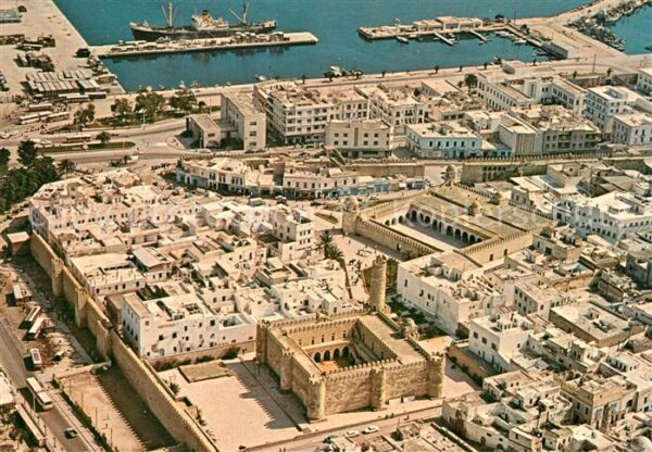 SOUSSE  Tunesie Vue generale aerienne