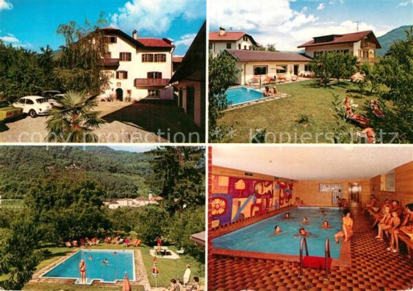 Lana Meran Pension Garni Gschwangut Pool Hallenbad